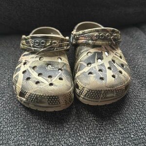 Camo Crocs